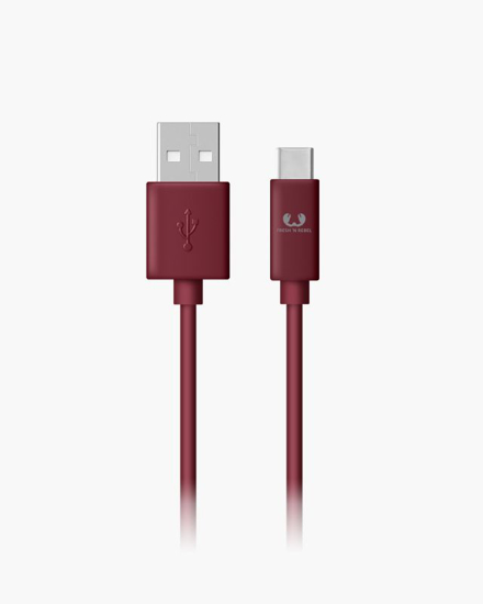 Picture of Cabo USB - Apple Lightning Fabriq -  0.2m  -  Ruby Red - 2ULC020RR