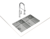 Picture of LAVA-LOUÇAS BE LINEA RS15 2C 740 BELINEARS152C740