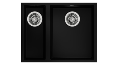 Picture of LAVA-LOUÇAS SQUARE 2C 560 TG BLACK SQUARE2C560TGBLACK