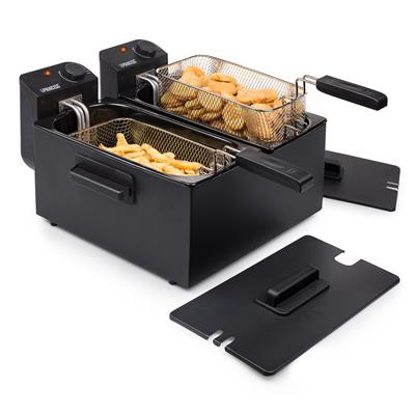 Picture of Fritadeira Preta Dupla 2 X 3L - Inox Preto - 183028