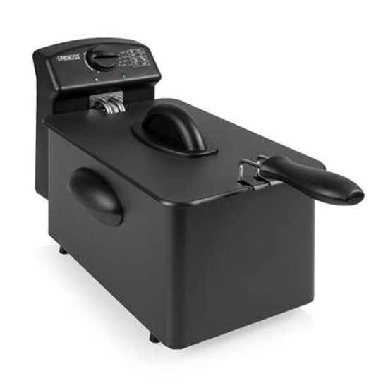 Picture of Black Steel Fryer 4 L - 182729