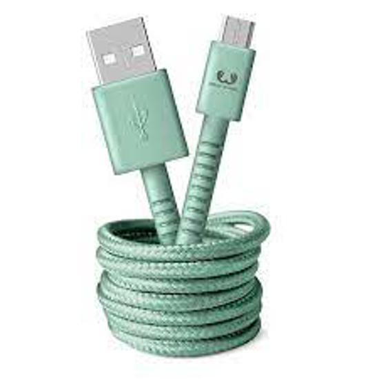 Picture of Cabo USB - Micro USB Fabriq -  1.5m  -  Misty Mint - 2UMC150MM