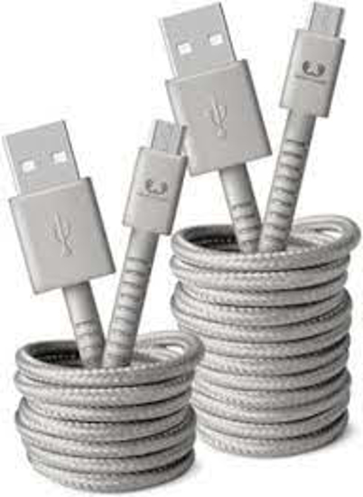 Picture of Cabo USB - Micro USB Fabriq -  3.0m  -  Ice Grey - 2UMC300IG