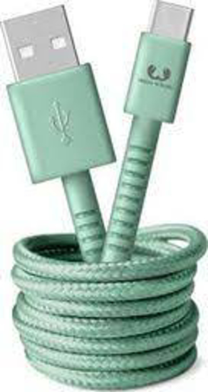 Picture of Cabo USB - USB-C Fabriq -  1.5m  -  Misty Mint - 2UCC150MM
