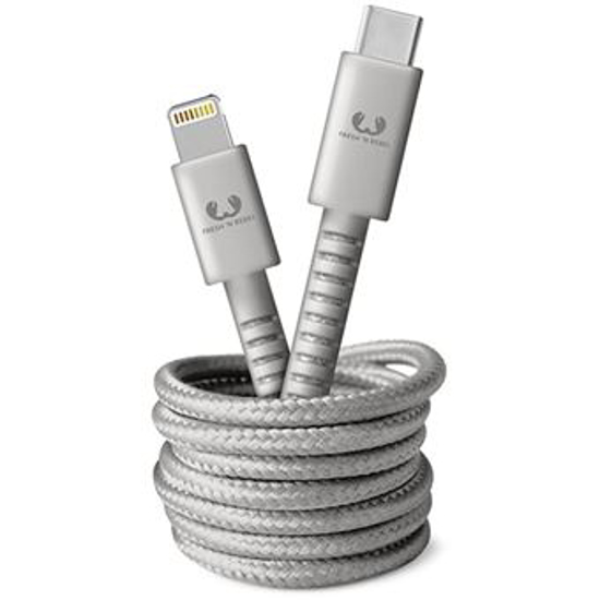 Picture of Cabo USB-C - Apple Lightning Fabriq -  1.5m  -  Ice Grey - 2CLC150IG