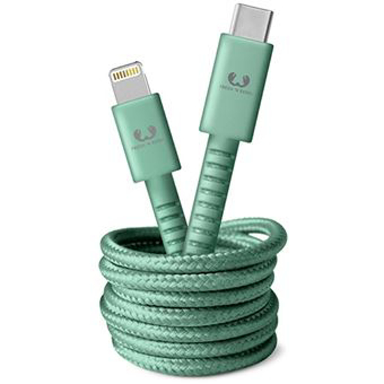 Picture of Cabo USB-C - Apple Lightning Fabriq -  1.5m  -  Misty Mint - 2CLC150MM