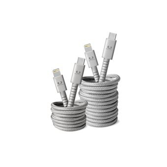 Picture of Cabo USB-C - Apple Lightning Fabriq -  3.0m  -  Ice Grey - 2CLC300IG