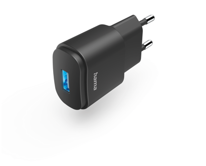 Picture of Charger with USB-A Socket, 6 W, black - 00201644