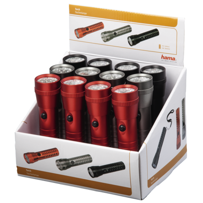 Picture of FL-200 LED Torch, 12 pieces in a display box - 00123101