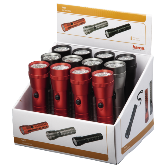 Picture of FL-200 LED Torch, 12 pieces in a display box - 00123101