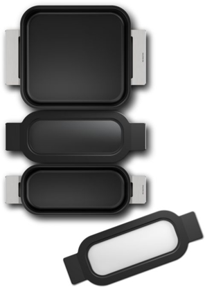 Picture of Conjunto de 3 tabuleiros para zonas flexível - HEZ9FF030