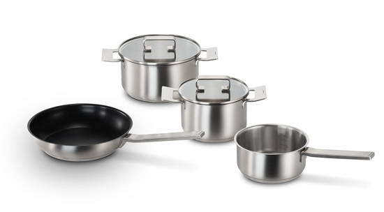 Picture of Conjunto de 4 recipientes para cozinhar - HEZ9SE040