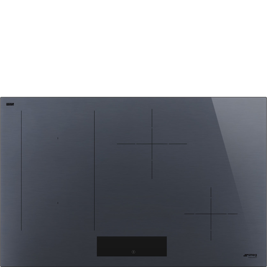 Picture of Placa Multizona, Linea Neptune Grey, 4 zonas, 80cm - SIM1844DG