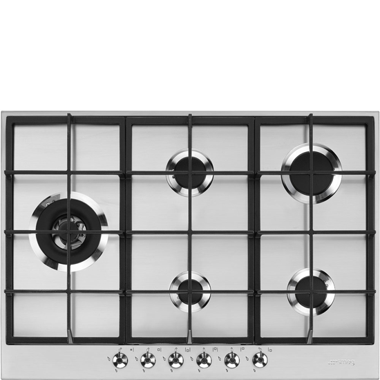 Picture of Placa a gás, Classica, Inox, 5 Queim, 72cm - PX375L