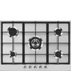 Picture of Placa a gás, Classica, Inox, 5 Queim, 72cm - PX375