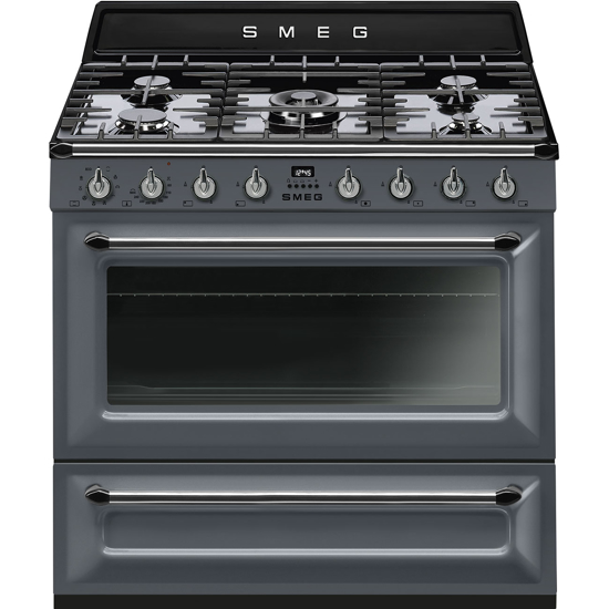 Picture of Fogão Victoria, Slate Grey, 90cm, Misto, A - TR90GR2